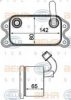 HELLA 8MO 376 751-791 Oil Cooler, engine oil